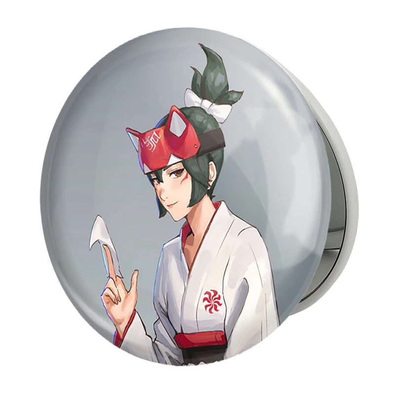 آینه جیبی خندالو طرح بازی اورواچ (Overwatch) مدل تاشو کد 31610