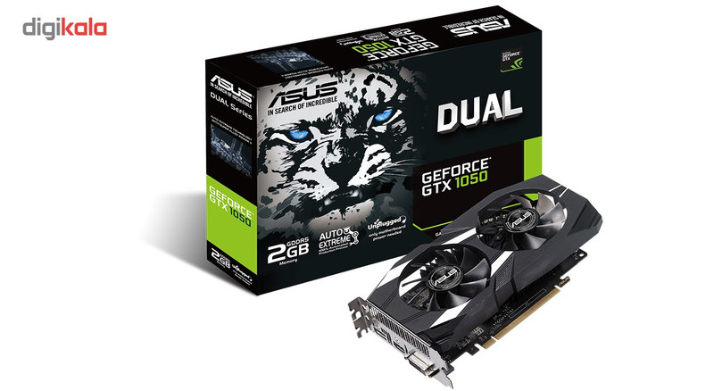 کارت گرافیک ایسوس مدل DUAL-GTX1050-2G-V2
