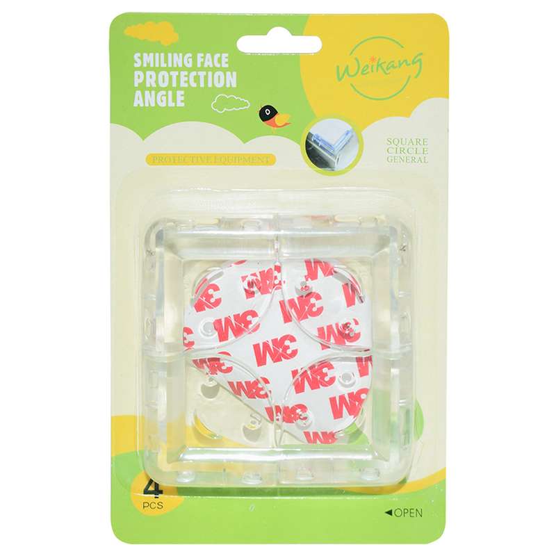 ضربه گیر گوشه میز Weikang مدل 6012E بسته 4 عددی