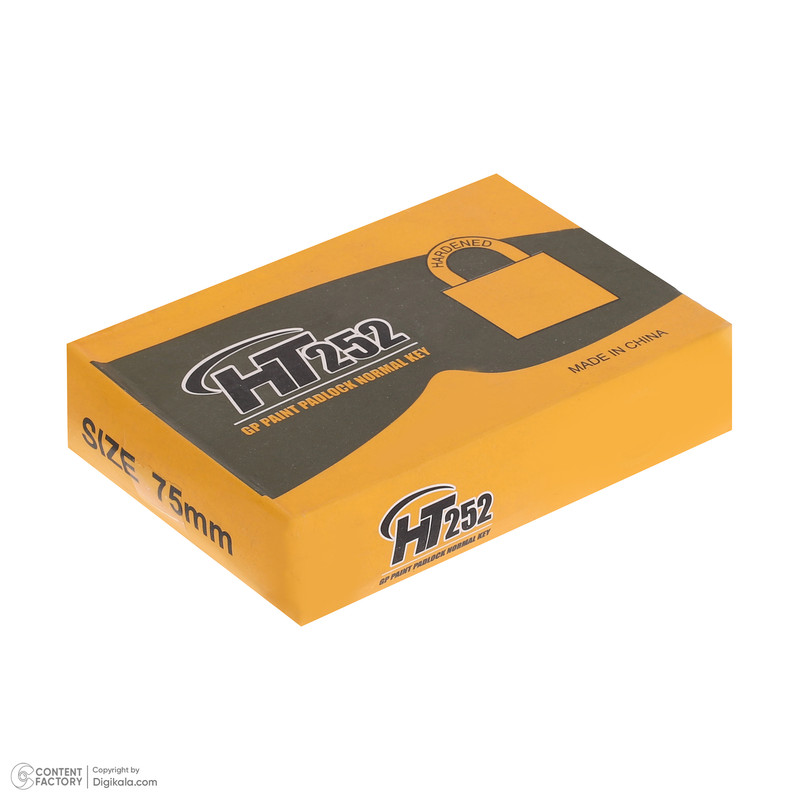 قفل آویز اچ تی 252 مدل 75mm