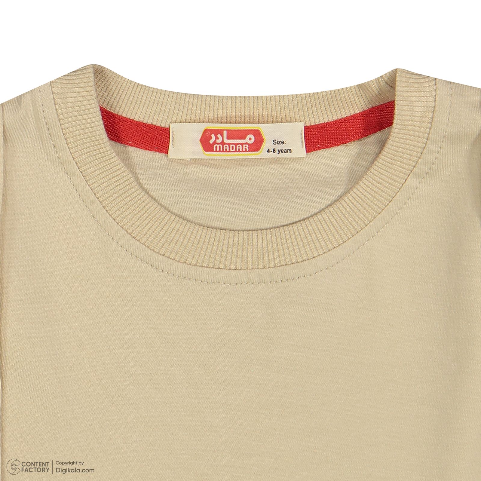 ست تی شرت و شلوارک پسرانه مادر مدل 2090750 - - 9