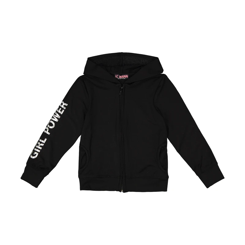 سویشرت دخترانه ال سی وایکیکی مدل 8S6199Z4-CVL-NEWBLACK