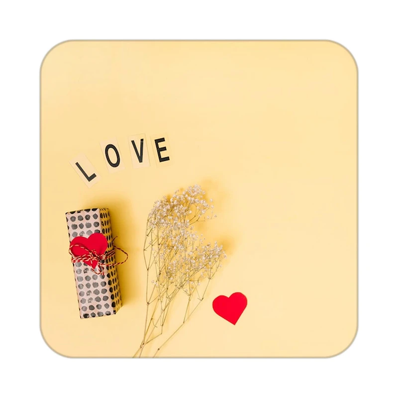 زیر لیوانی کاکتی طرح عاشقانه مدل mp39279