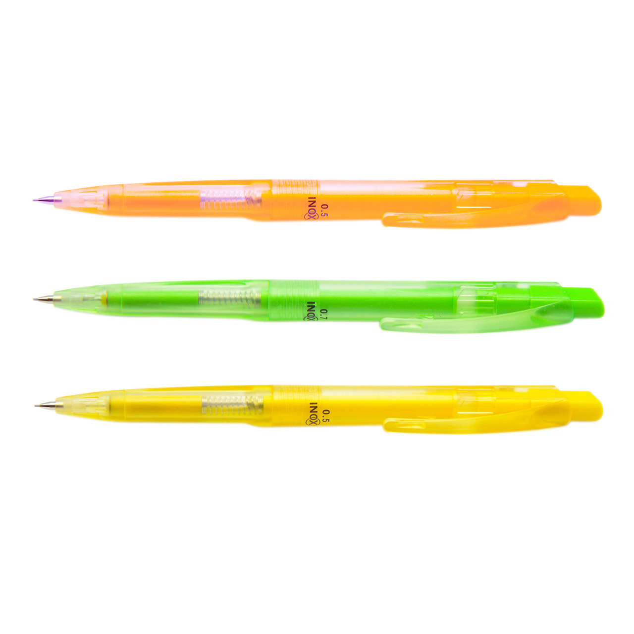 مجموعه مداد نوکی 0.5 میلی متری اینوکس مدل smooth write بسته 3 عددی