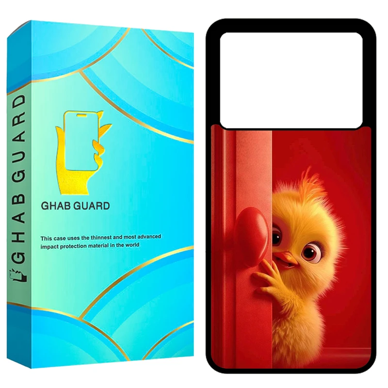 کاور قاب گارد طرح جوجه مدل GCHPK60 مناسب برای گوشی موبایل شیائومی Poco X6 Pro 5G / Redmi K70E