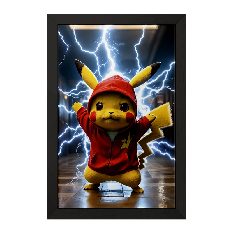 تابلو خندالو مدل انیمه پوکمون (pokemon) کد F5586