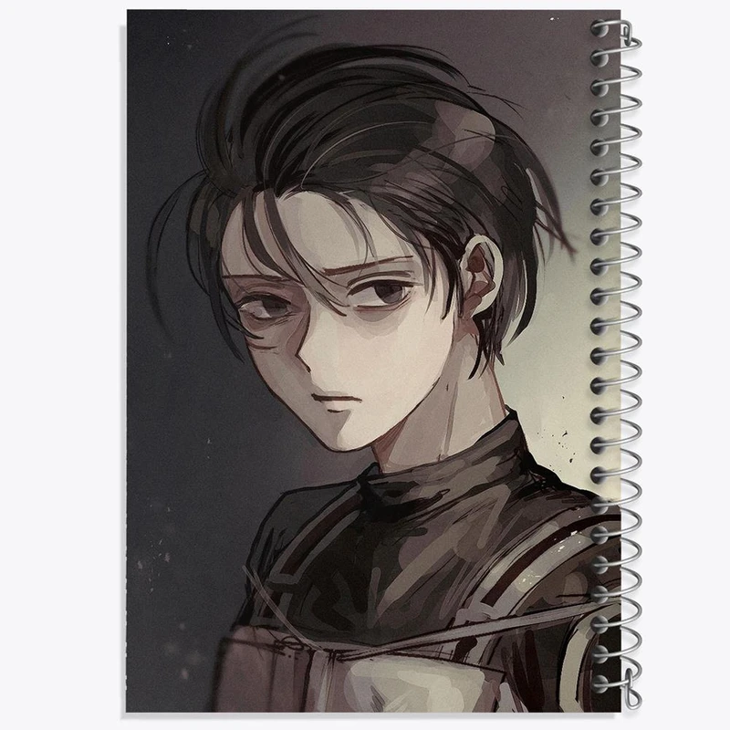 دفتر نت موسیقی 50 برگ خندالو مدل میکاسا انیمه اتک آن تایتان Attack on Titan کد 18605