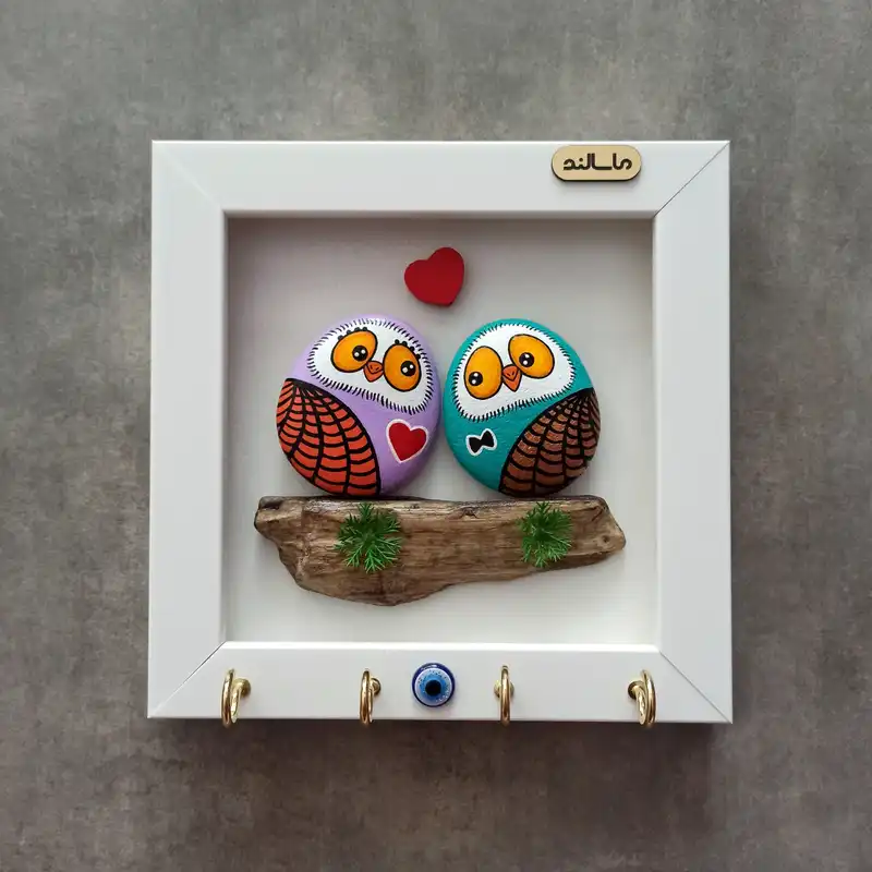 جاکلیدی ماسالند مدل جغد سنگی کد 16