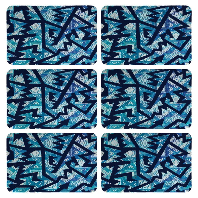 زیربشقابی طرح کلاسیک کد 9171 بسته 6 عددی 