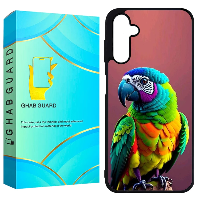 کاور قاب گارد طرح طوطی مدل GCHPA25 مناسب برای گوشی موبایل سامسونگ Galaxy A25