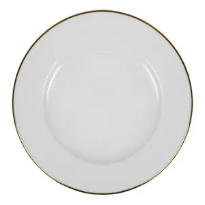 بشقاب خورش خوری پارس اپال مدل دیوالی خط طلا بسته 6 عددی