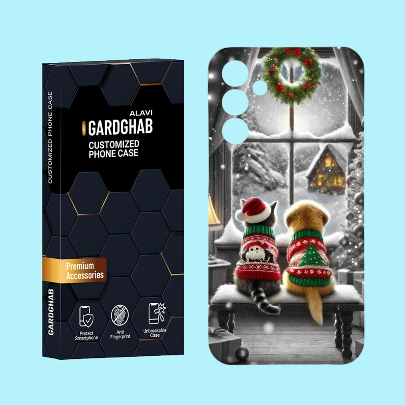 کاور گارد قاب علوی مدل هنری مناسب برای گوشی موبایل سامسونگ Galaxy F15 5G