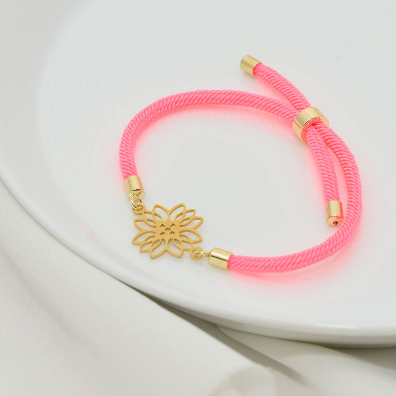 دستبند زنانه دلنار گالری مدل آسانسوری کنفی شمسه