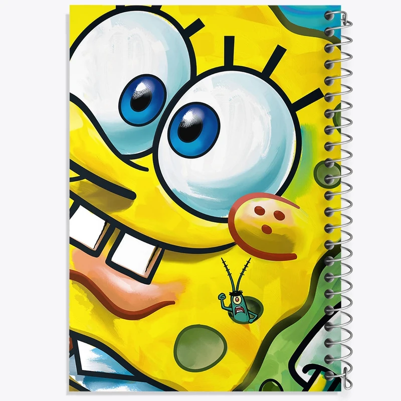 دفتر مشق 100 برگ خندالو طرح باب اسفنجی کد F1866