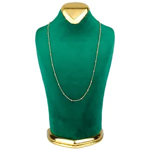 زنجیر زنانه ژوپینگ مدل مرواریدی TCH 47