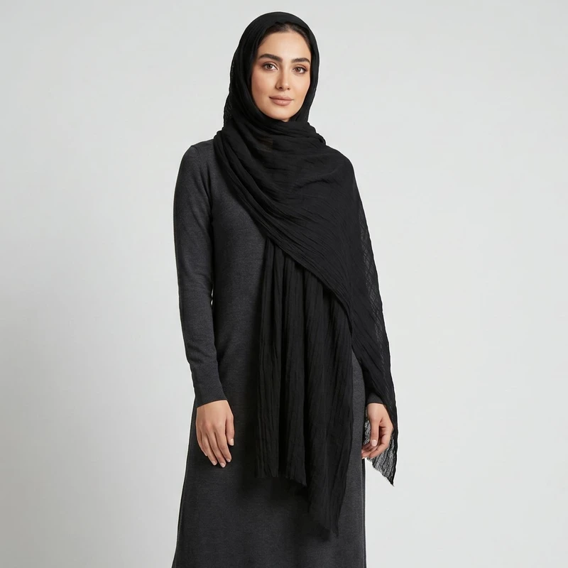 شال زنانه مدل کنفی