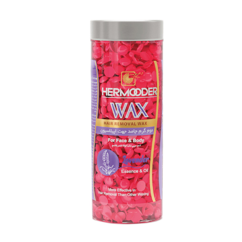 موم موبر هرمودر مدل گرانولی اسطوخدوس وزن 270 گرم