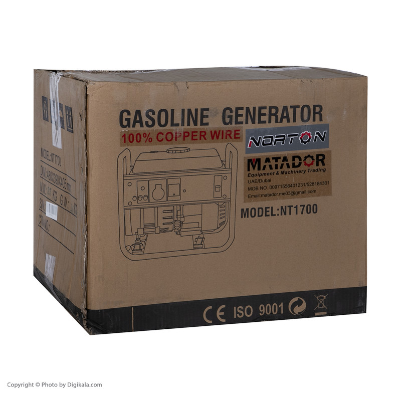 موتور برق بنزینی نورتون مدل NT1700