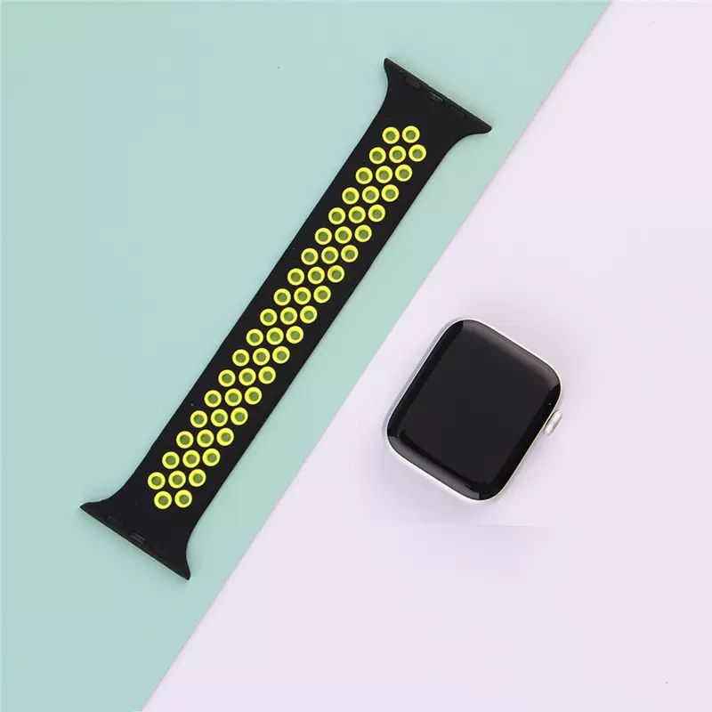 بند کروکودیل مدل C-nike مناسب برای اپل واچ سری 6 42 / 44 میلی متر