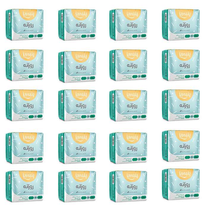 نوار بهداشتی پنبه ریز کد 020 مجموعه 20 عددی