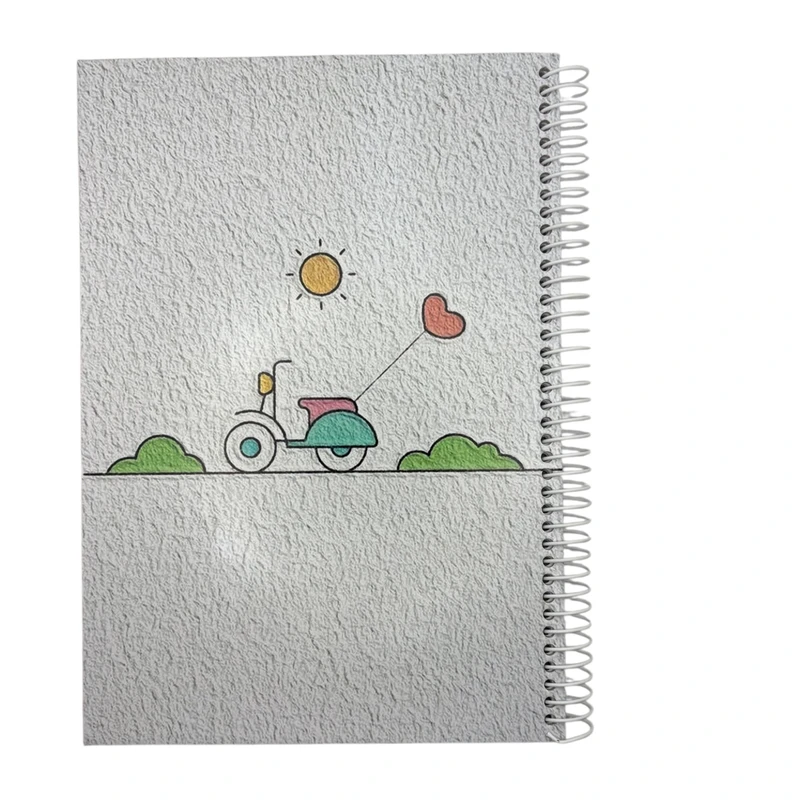 دفتر مشق 80 برگ مدل فانتزی کد ۸