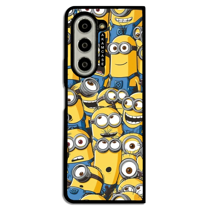 کاور آکام مدل AMC-WSGZFOLD5-MINIONS13 مناسب برای گوشی موبایل سامسونگ Galaxy Z Fold 5