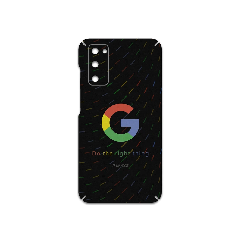 برچسب پوششی ماهوت مدل Google-Logo مناسب برای گوشی موبایل سامسونگ Galaxy S20 FE