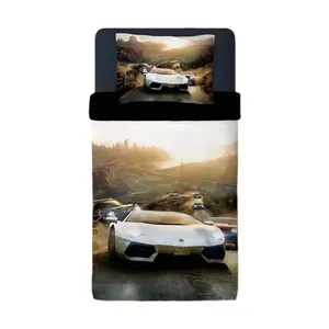 سرویس خواب 1 نفر 4 تکه مدل ماشین  پسرانه 120 کد 199