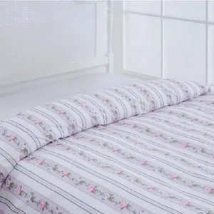 روکش لحاف انگلیش هوم مدل Stripe Blush دو نفره سایز 200x220 سانتی متر