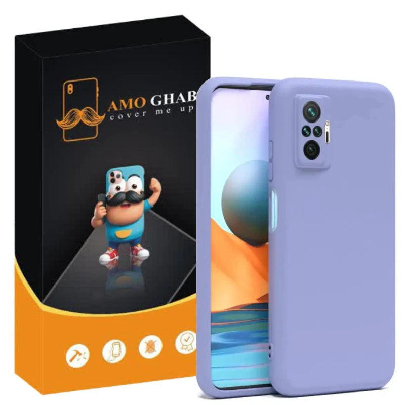 کاور عمو قاب مدل سیلیکونی پاک کنی مناسب برای گوشی موبایل شیائومی Redmi Note 10 Pro / Redmi Note 10 Pro Max