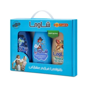 شامپو مو شاوما مدل Argan and Macadamia Oil حجم 400 میلی لیتر مجموعه 3 عددی