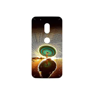 MAHOOT Night Light Fountain Cover Sticker for Motorola Moto G4 Play