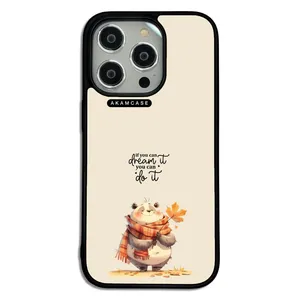 AKAM AMC-WA14PRO-ANIMALS QOUTES-10 Cover For Apple iPhone 14 Pro