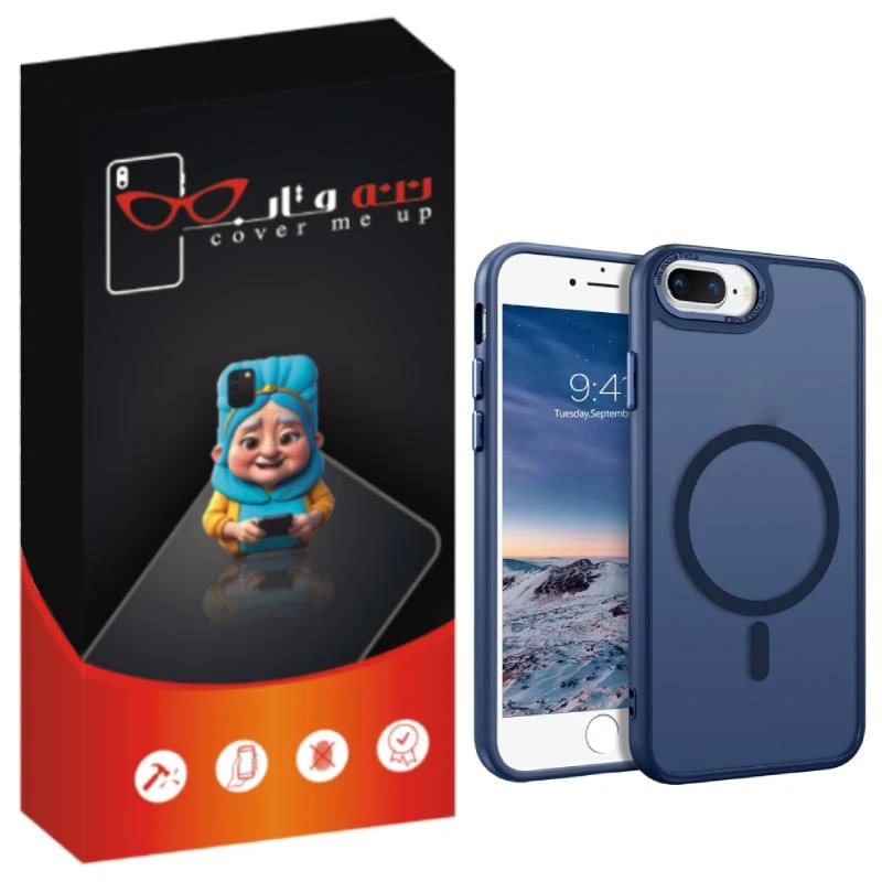 کاور ننه قاب مدل مگ سیف طرح MAT مناسب برای گوشی موبایل اپل iPhone 6 / 6s / 7 / 8/ SE 2020 / SE 2022 / SE 2023