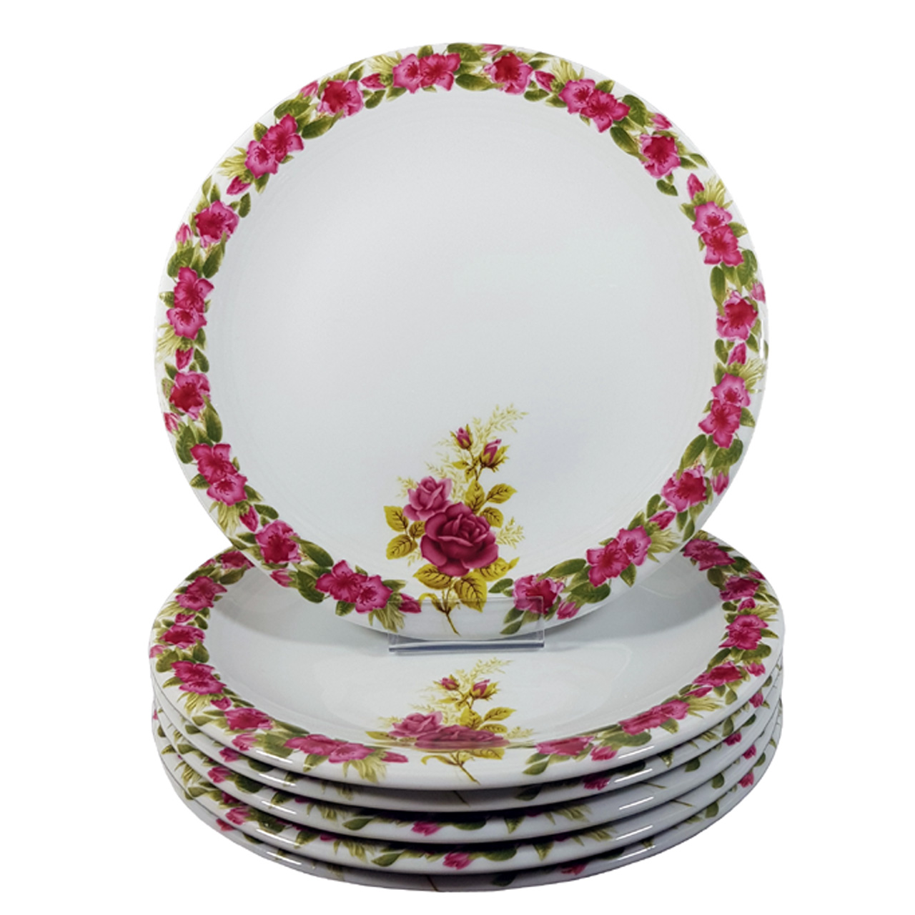 بشقاب سارا باقرپور مدل Rose Flower کد 1353