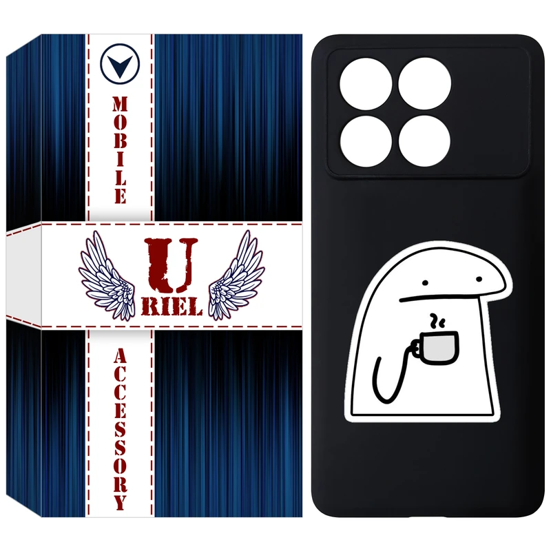 کاور یوریل مدل KSH کد 79 طرح پوکرفیس مناسب برای گوشی موبایل شیائومی Poco X6 Pro