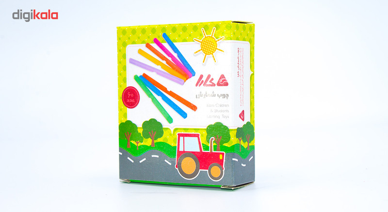 مجموعه بازی آموزشی کارا مدل چرتکه چوب خط و چینه