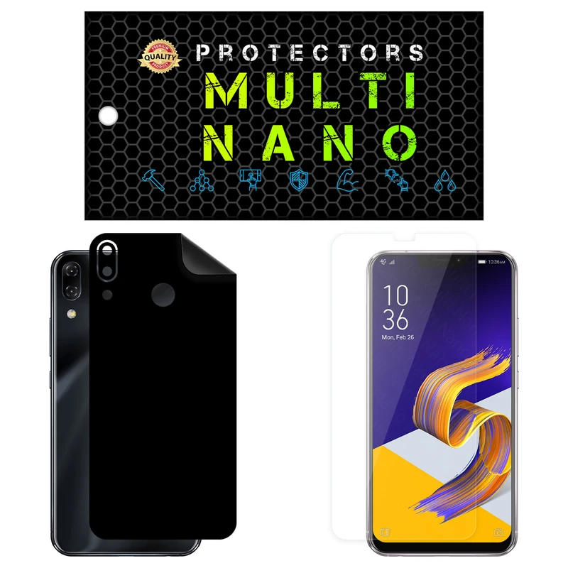 محافظ صفحه نمایش مولتی نانو مدل X-SFM مناسب برای گوشی موبایل ایسوس Zenfone 5 2018 / ZE620KL به همراه برچسب پوششی