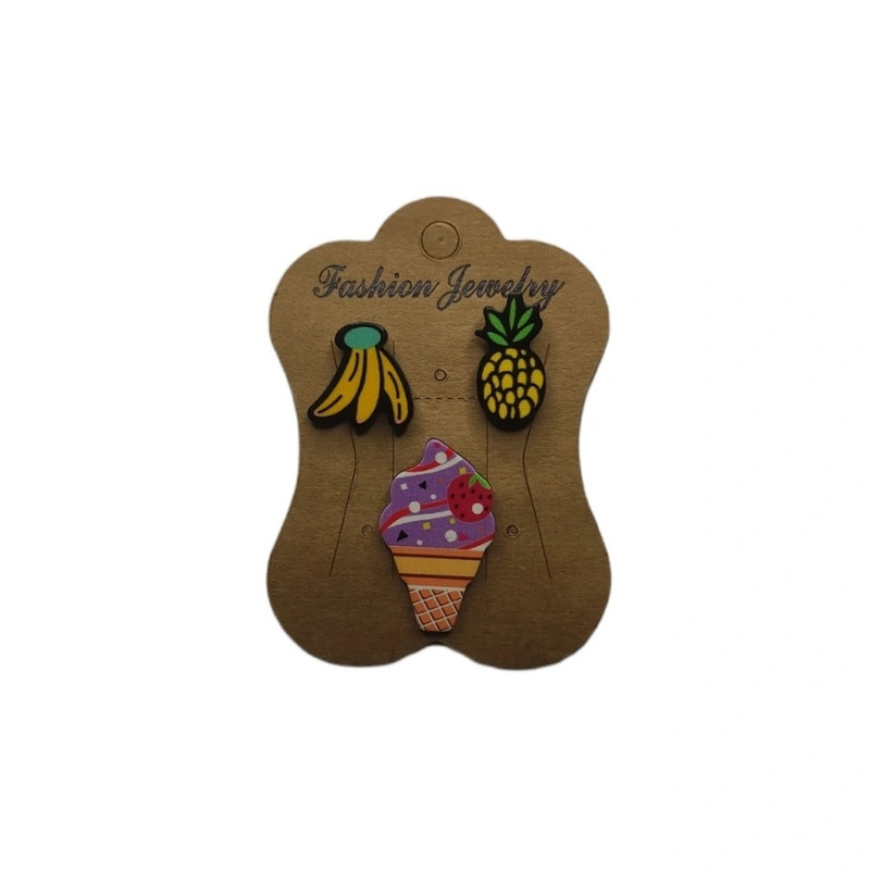 گل سینه دخترانه مدل Fa2016 بسته 3 عددی