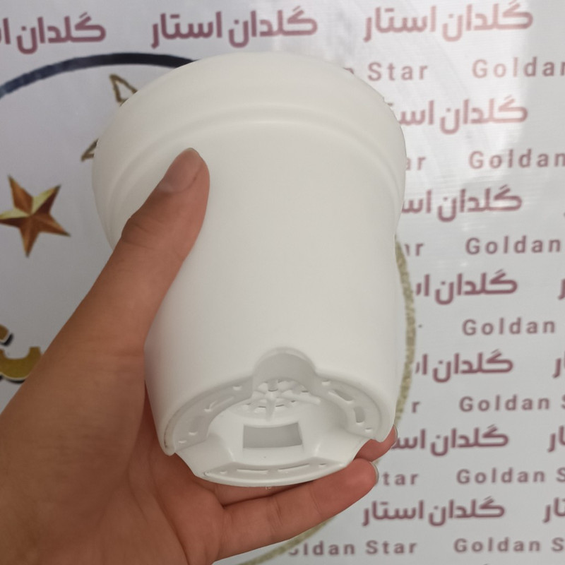 گلدان مدل پلاستیک کد a-1200 بسته 50 عددی