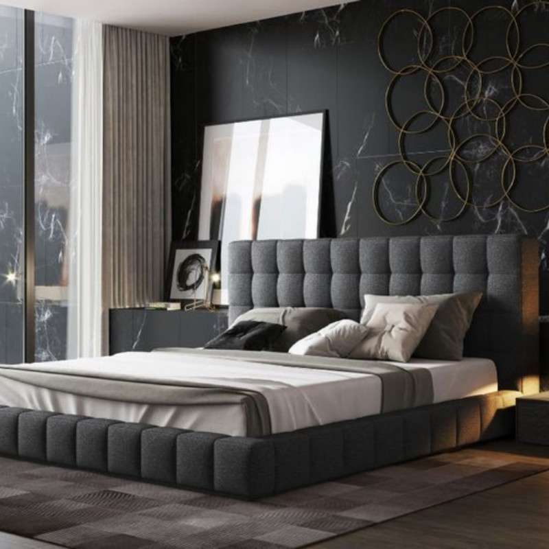 تخت خواب دونفره مدل لنوکس سایز 180×200 سانتی متر تخت خواب دونفره مدل لنوکس سایز 180×200 سانتی متر