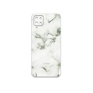 MAHOOT Blanco-Smoke-Marble Cover Sticker for Samsung Galaxy A12