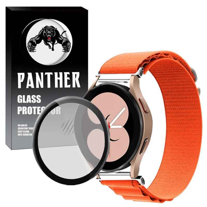 بند پنتر مدل LOOP ALPINE مناسب برای ساعت هوشمند سامسونگ Galaxy Watch 5 40 mm به همراه محافظ صفحه نمایش