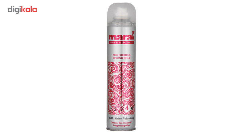 اسپری نگهدارنده حالت مو مارال مدل Strong Hold حجم 500 میلی لیتر