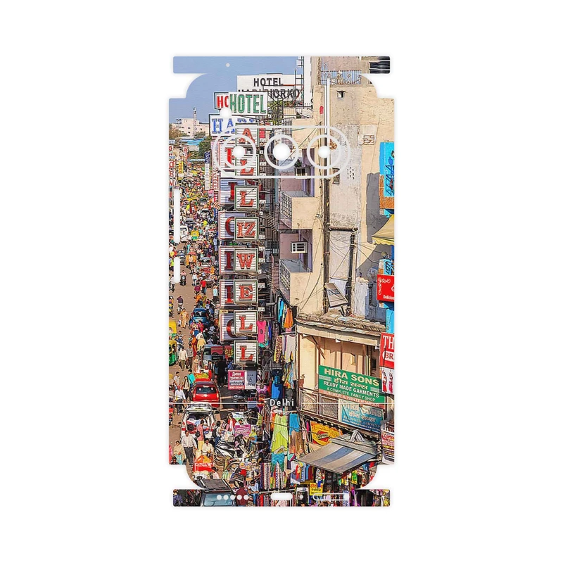 برچسب پوششی ماهوت مدل City of Delhi-FullSkin مناسب برای گوشی موبایل داریا Bond II Lite 5G