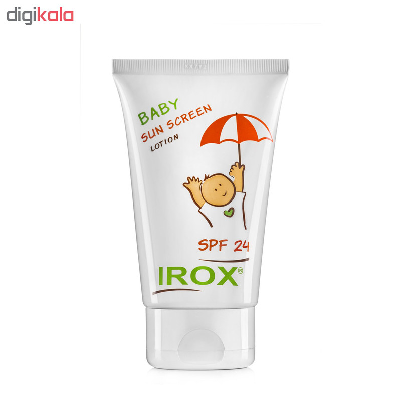 لوسیون ضدآفتاب کودکان ایروکس مدل Baby sun screen lotion حجم 135 گرم لوسیون ضدآفتاب کودکان ایروکس مدل Baby sun screen lotion حجم 135 گرم