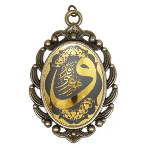 آویز زنانه مدل هو علی کل شئ قدیر کد 6707