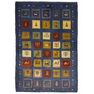 گبه دستبافت یک متری کد NKP.Z 229