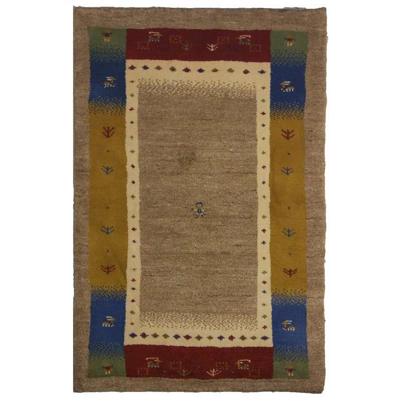 گبه دستبافت یک متری کد NKP.Z 233 گبه دستبافت یک متری کد NKP.Z 233
