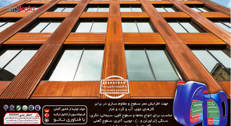 محلول محافظ سطوح نانوپوش مدل nps1w320 حجم ۲۰ لیتر